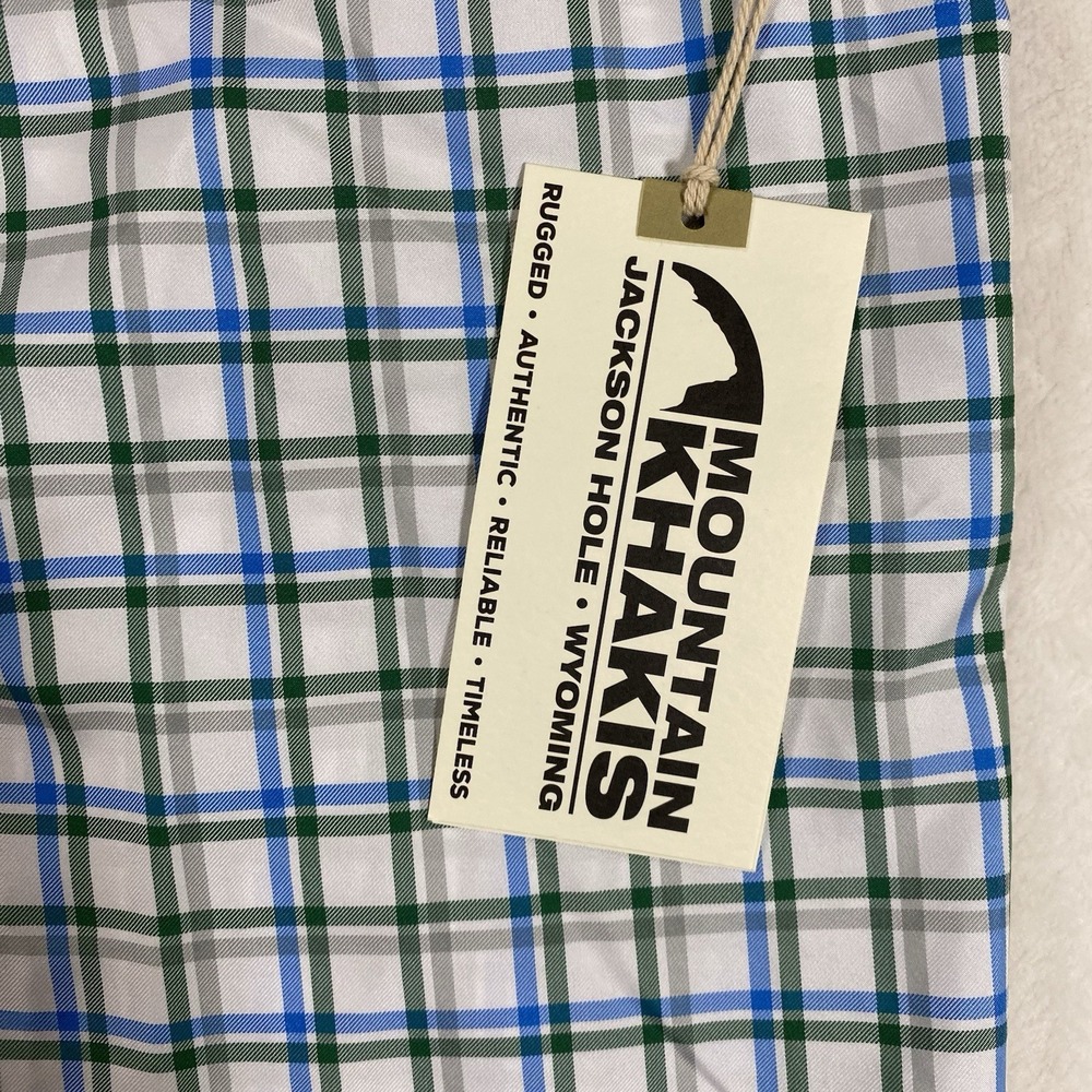 NWT Mountain Khakis Shirt Mens Medium Button Up Short Sleeve Smuggler - Picture 3 of 9